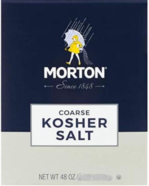 MORTON Coarse 'Kosher Salt' Kosher for Passover Salz 1500 Gr
